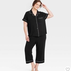 Women's Black Pajama Shirt